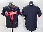 Men's Tampa Bay Buccaneers Blank Black Cool Base Stitched Baseball Jersey,baseball caps,new era cap wholesale,wholesale hats